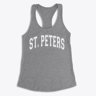 Saint Peters Academy Varsity Arch Women's Racerback Tank