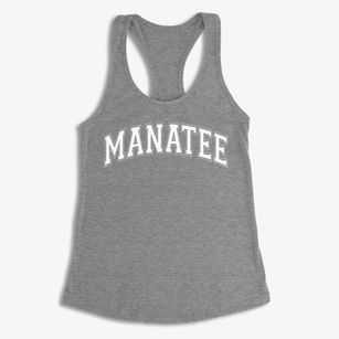 Manatee Elementary School Varsity Arch Women's Racerback Tank