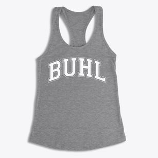 Buhl High School Varsity Arch Women's Racerback Tank