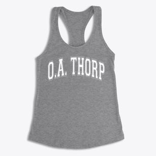 O.a. Thorp Scholastic Academy Varsity Arch Women's Racerback Tank