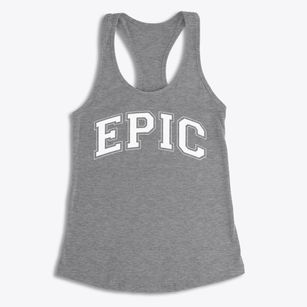Epic Academy Varsity Arch Women's Racerback Tank