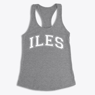 Iles Elementary School Varsity Arch Women's Racerback Tank