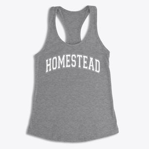 Homestead High School Varsity Arch Women's Racerback Tank