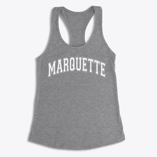 Marquette Primary School Varsity Arch Women's Racerback Tank