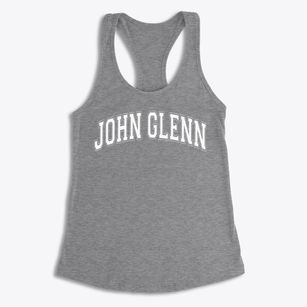 John Glenn Elementary School Varsity Arch Women's Racerback Tank