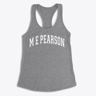 M E Pearson Primary School Varsity Arch Women's Racerback Tank