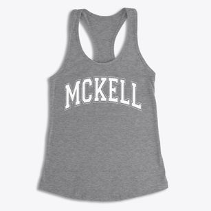 Mckell Middle School Varsity Arch Women's Racerback Tank