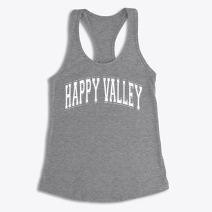 Happy Valley School Varsity Arch Women's Racerback Tank