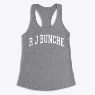 R J Bunche Middle School Varsity Arch Women's Racerback Tank