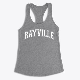 Rayville High School Varsity Arch Women's Racerback Tank