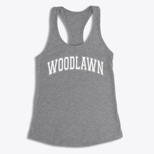 Woodlawn Middle School Varsity Arch Women's Racerback Tank