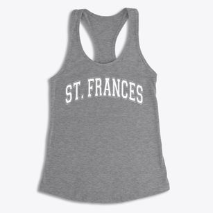St. Frances Academy Varsity Arch Women's Racerback Tank