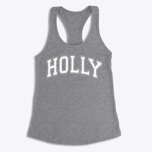 Holly Elementary School Varsity Arch Women's Racerback Tank