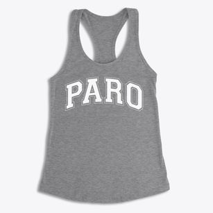 Paro Education Center Varsity Arch Women's Racerback Tank