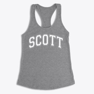 Scott Elementary School Varsity Arch Women's Racerback Tank