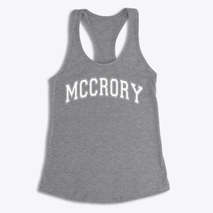 Mccrory High School Varsity Arch Women's Racerback Tank