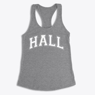 Hall Elementary School Varsity Arch Women's Racerback Tank
