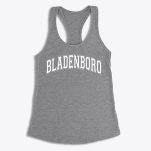 Bladenboro Primary School Varsity Arch Women's Racerback Tank