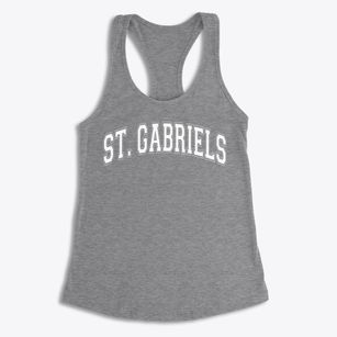 Saint Gabriels Catholic School Varsity Arch Women's Racerback Tank