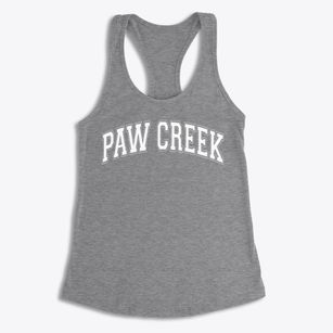 Paw Creek Elementary School Varsity Arch Women's Racerback Tank