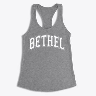 Bethel Elementary School Varsity Arch Women's Racerback Tank