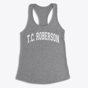 T.c. Roberson High School Varsity Arch Women's Racerback Tank