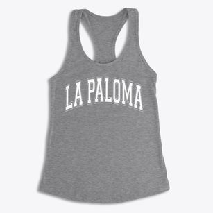 La Paloma Elementary School Varsity Arch Women's Racerback Tank