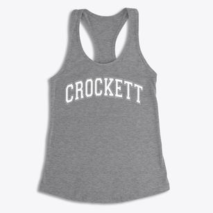 Crockett Elementary School Varsity Arch Women's Racerback Tank
