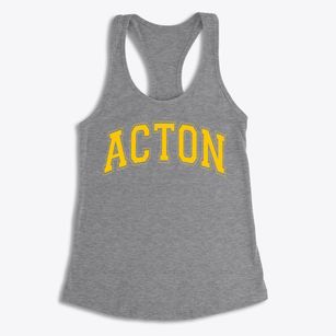 Acton Middle School Varsity Arch Women's Racerback Tank