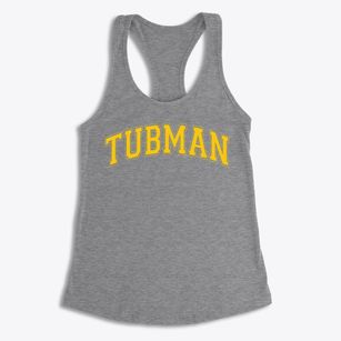 Tubman Middle School Varsity Arch Women's Racerback Tank