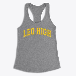 Leo High School Varsity Arch Women's Racerback Tank