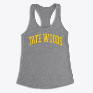 Tate Woods Elementary School Varsity Arch Women's Racerback Tank