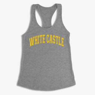 White Castle High School Varsity Arch Women's Racerback Tank
