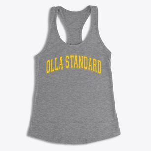 Olla Standard Elementary School Varsity Arch Women's Racerback Tank