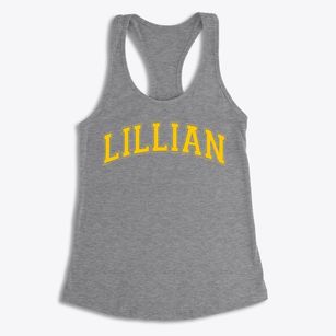 Lillian Schumacher Elementary School Varsity Arch Women's Racerback Tank
