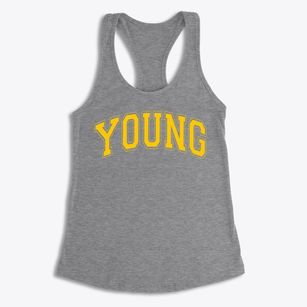 Young Elementary School Varsity Arch Women's Racerback Tank