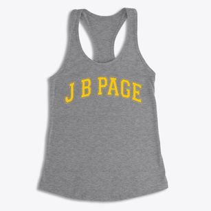 J B Page Elementary School Varsity Arch Women's Racerback Tank