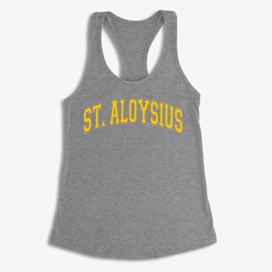 St. Aloysius School Varsity Arch Women's Racerback Tank