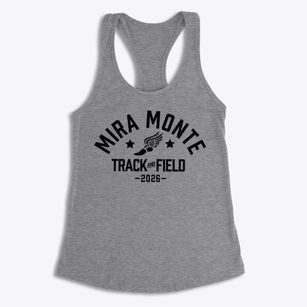 Mira Monte High School Track and Field Women's Racerback Tank
