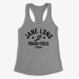 Jane Long Middle School Track and Field Women's Racerback Tank