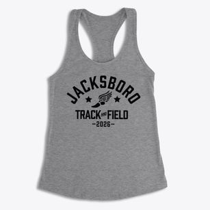 Jacksboro Learning Center Track and Field Women's Racerback Tank