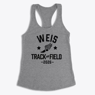 Weis Middle School Track and Field Women's Racerback Tank