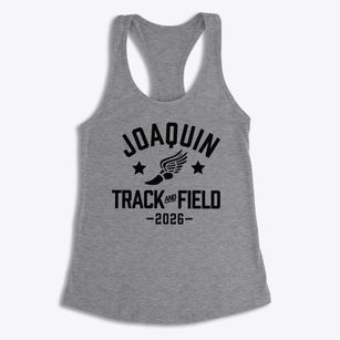 Joaquin Elementary School Track and Field Women's Racerback Tank