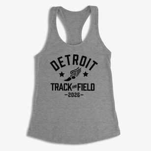 Detroit High School Track and Field Women's Racerback Tank