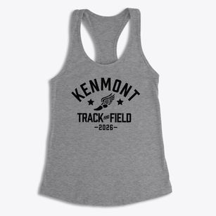 Kenmont Private School Track and Field Women's Racerback Tank