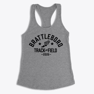 Brattleboro Area Middle School Track and Field Women's Racerback Tank