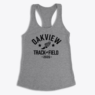 Oakview Elementary School Track and Field Women's Racerback Tank