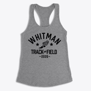 Whitman Elementary School Track and Field Women's Racerback Tank