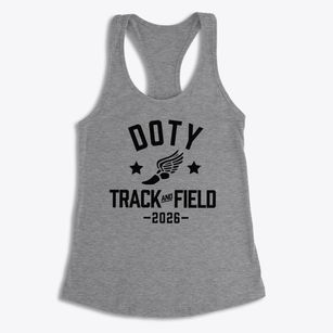 Doty Elementary School Track and Field Women's Racerback Tank