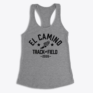 El Camino High School Track and Field Women's Racerback Tank